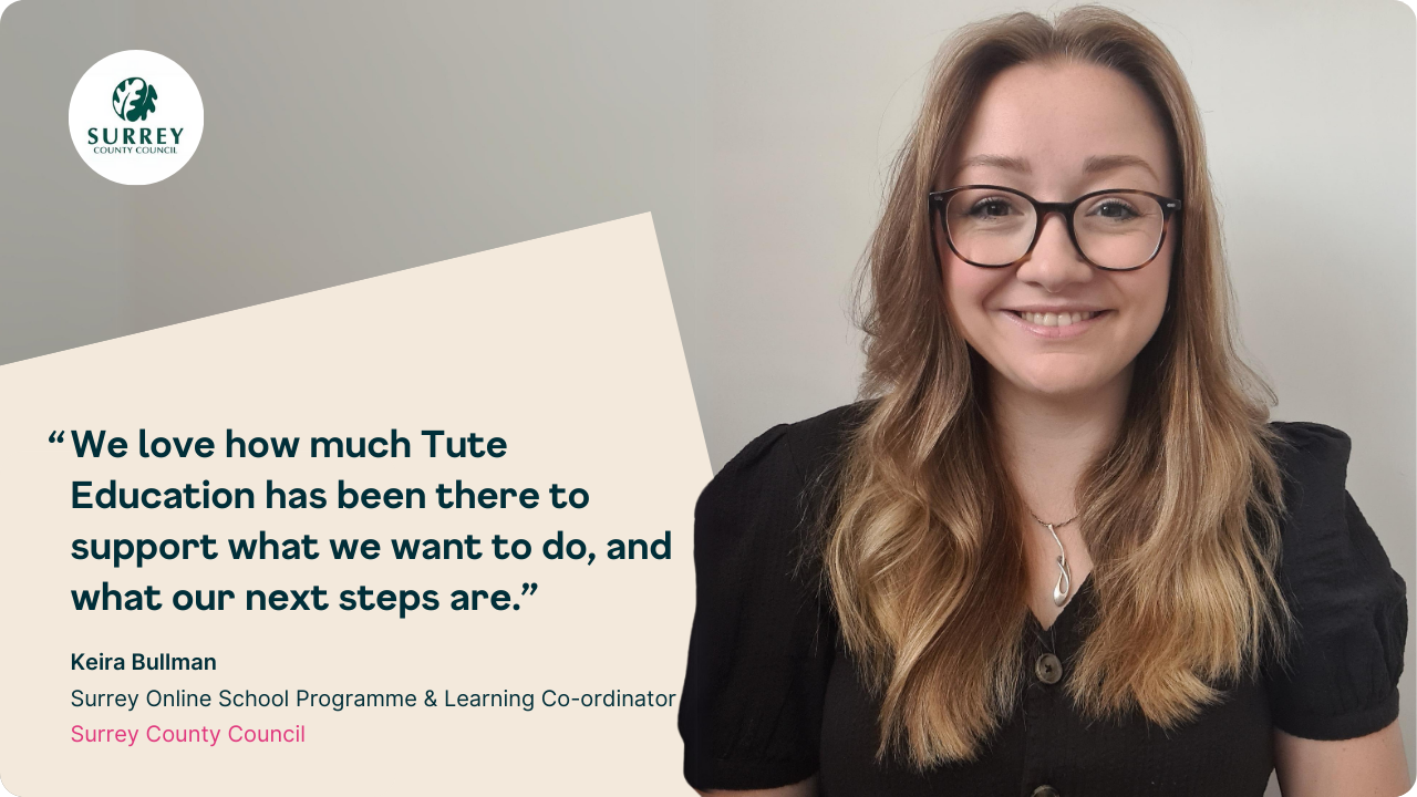 Surrey County Council and Tute Education: Transforming alternative provision in Surrey